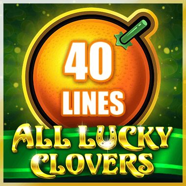 All Lucky Clovers 40 slot game interface on F7 Casino app